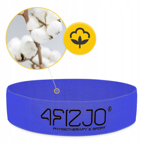 Резинка для фітнеса  4FIZJO Flex Band 11-15 кг Blue - фото №5